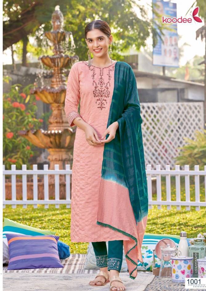 Riya 3 By Koodee Readymade Salwar Suits Catalog
